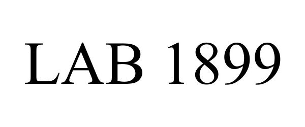Trademark Logo LAB 1899