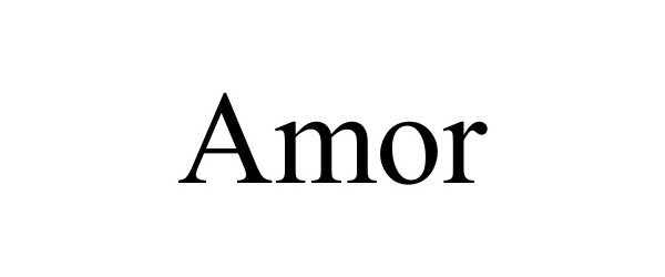 Trademark Logo AMOR