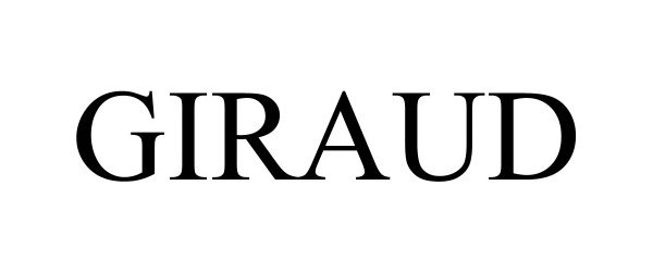 Trademark Logo GIRAUD