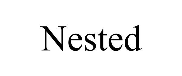 Trademark Logo NESTED