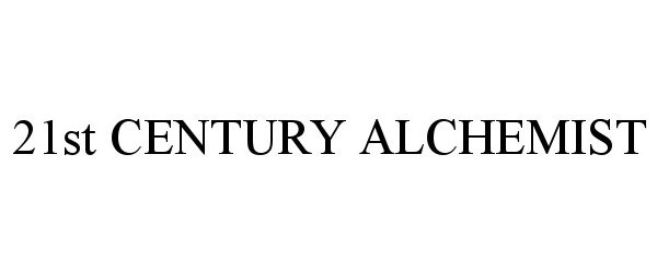 Trademark Logo 21ST CENTURY ALCHEMIST