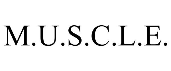 Trademark Logo M.U.S.C.L.E.