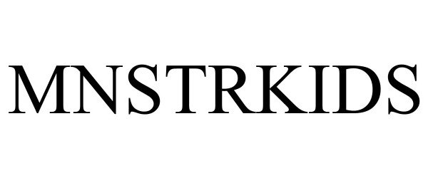 Trademark Logo MNSTRKIDS