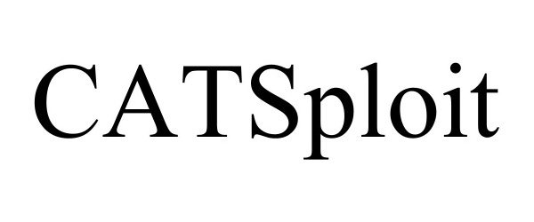 Trademark Logo CATSPLOIT
