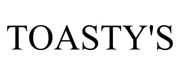 Trademark Logo TOASTY'S