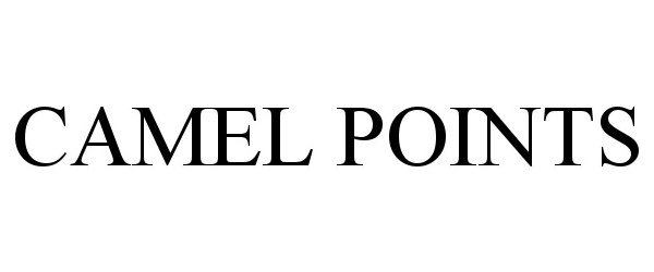 Trademark Logo CAMEL POINTS