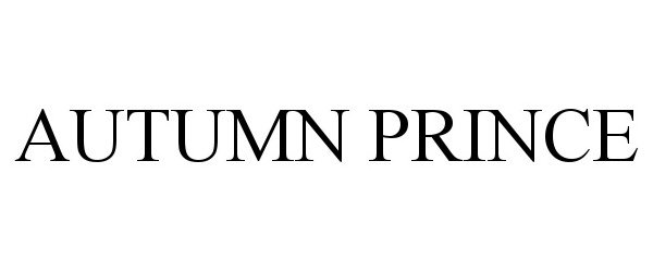 Trademark Logo AUTUMN PRINCE