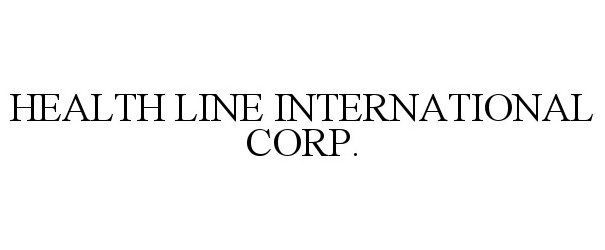  HEALTH LINE INTERNATIONAL CORP.