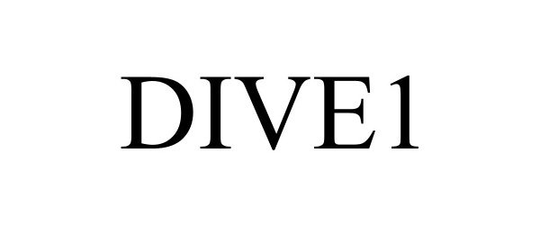 Trademark Logo DIVE1