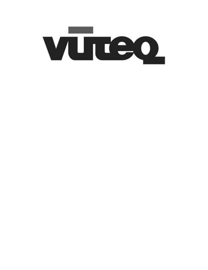 Trademark Logo VUTEQ