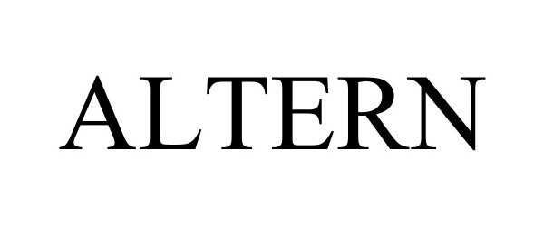 Trademark Logo ALTERN