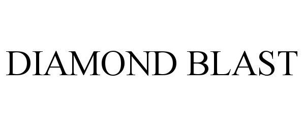 Trademark Logo DIAMOND BLAST