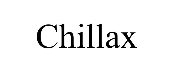 Trademark Logo CHILLAX