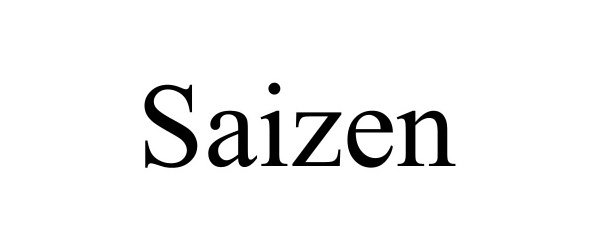 Trademark Logo SAIZEN