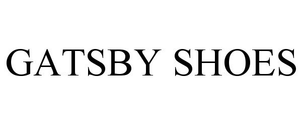 Trademark Logo GATSBY SHOES