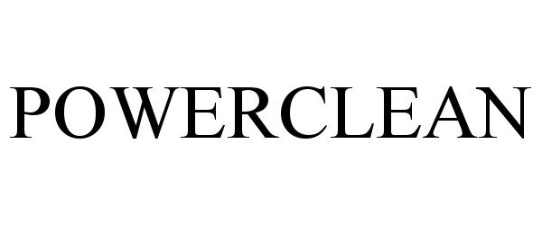 Trademark Logo POWERCLEAN