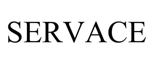 Trademark Logo SERVACE