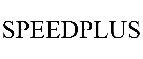 Trademark Logo SPEEDPLUS