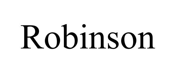 Trademark Logo ROBINSON