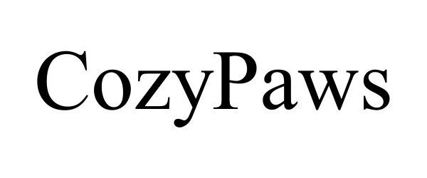 Trademark Logo COZYPAWS