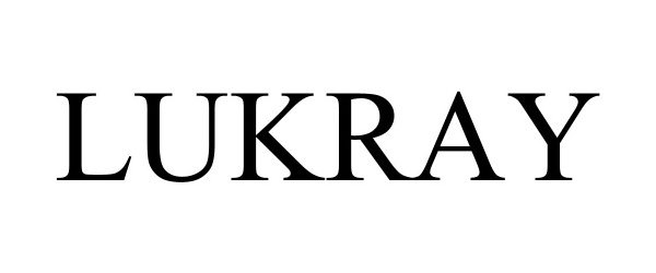 Trademark Logo LUKRAY