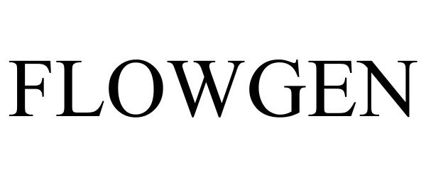 Trademark Logo FLOWGEN