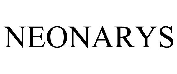 Trademark Logo NEONARYS