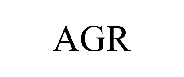 Trademark Logo AGR