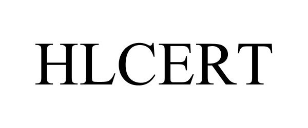 Trademark Logo HLCERT