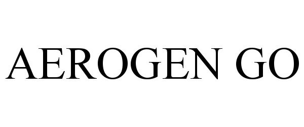 Trademark Logo AEROGEN GO