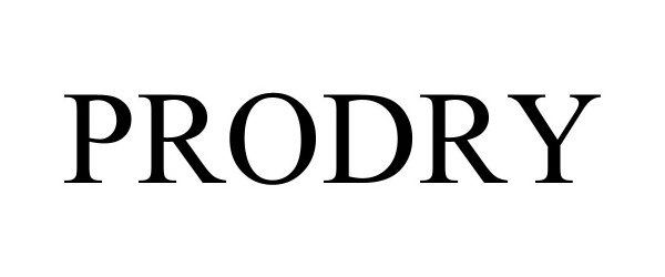 Trademark Logo PRODRY