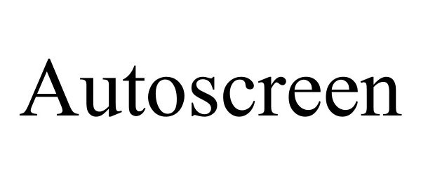 AUTOSCREEN