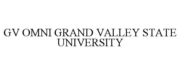  GV OMNI GRAND VALLEY STATE UNIVERSITY