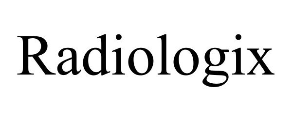 Trademark Logo RADIOLOGIX