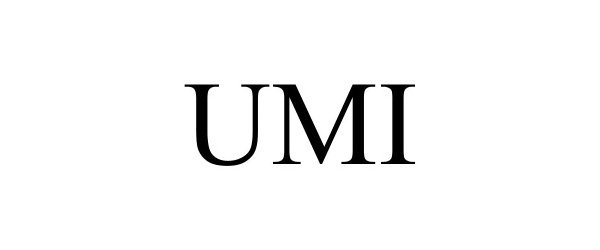 Trademark Logo UMI