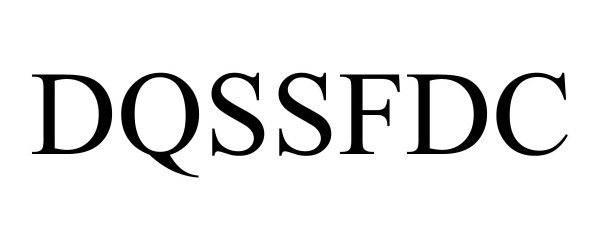 Trademark Logo DQSSFDC