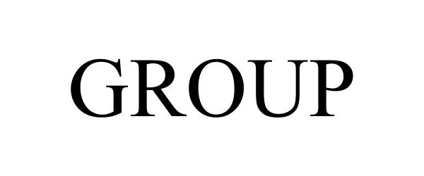 Trademark Logo GROUP