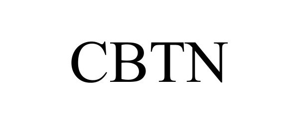 Trademark Logo CBTN