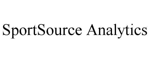 Trademark Logo SPORTSOURCE ANALYTICS