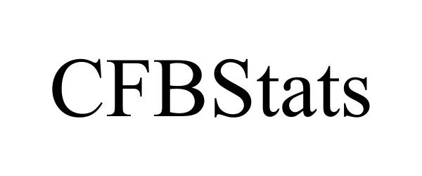 Trademark Logo CFBSTATS