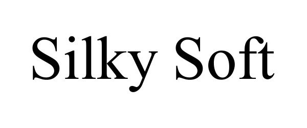 Trademark Logo SILKY SOFT