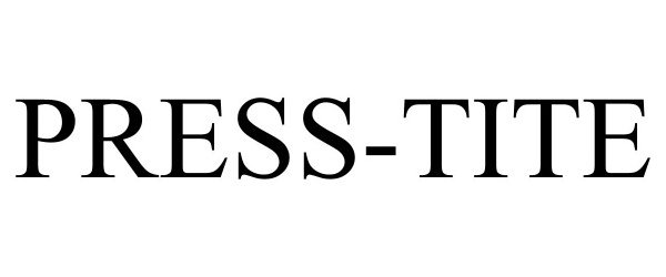 Trademark Logo PRESS-TITE