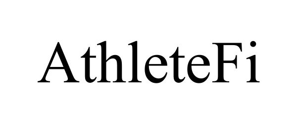 Trademark Logo ATHLETEFI