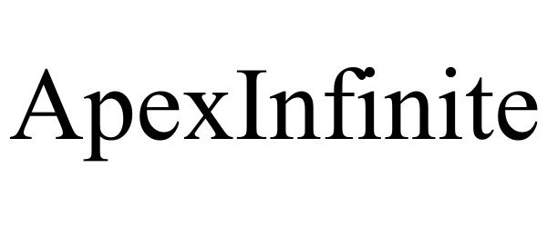 Trademark Logo APEXINFINITE