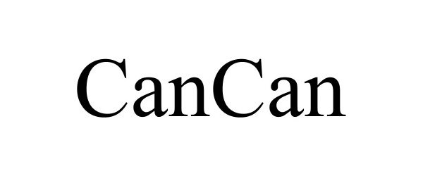 Trademark Logo CANCAN