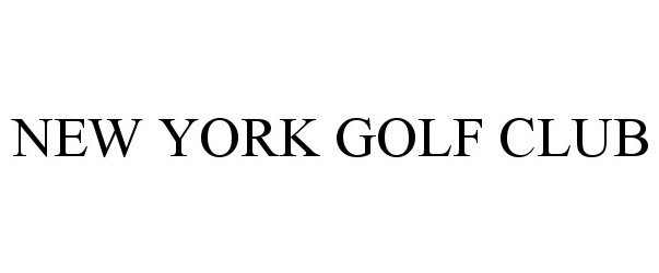  NEW YORK GOLF CLUB