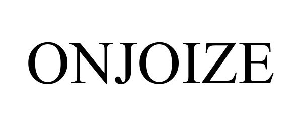 Trademark Logo ONJOIZE
