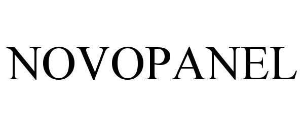Trademark Logo NOVOPANEL