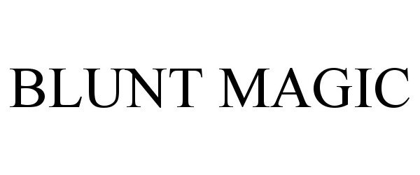 Trademark Logo BLUNT MAGIC