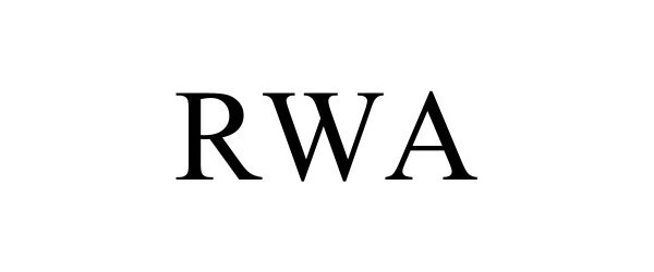 Trademark Logo RWA